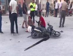 Engel olunamayan motosiklet kazas 1 yaral